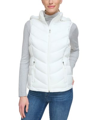 Charter Club - Women's Packable Hooded Puffer Vest