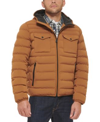 Levi's - Men's Stretch Hooded Two-Pocket Quilted Jacket