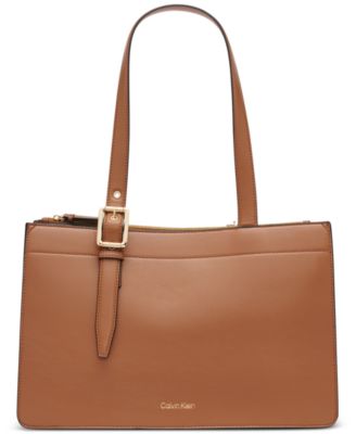Calvin Klein - Havana Medium Faux Leather Tote