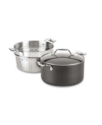All-Clad - Nonstick 7-Qt. Covered Multi-Pot with Insert