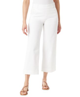 Gloria Vanderbilt - Women's Shape-Effect Wide-Leg Cropped Pants
