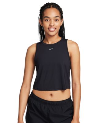 Nike - Women's Solid One Classic Dri-FIT Cropped Tank Top