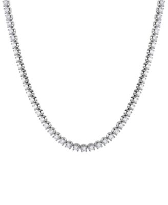 Badgley Mischka - Lab Grown Diamond 18" Tennis Necklace (20 ct. t.w.)