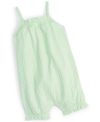 First Impressions - Baby Girls Clip Dot  Sunsuit