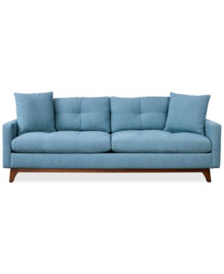 Furniture - Nari Tufted Back Estate Sofa with 1 Toss Pillow, Only at Macy's
