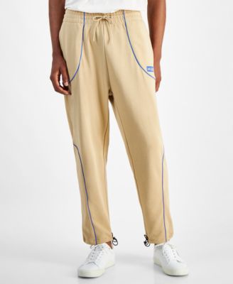 Hugo Boss - Men's Nipipepant Loose-Fit Piped Drawstring Pants