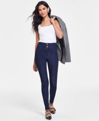 I.N.C. International Concepts - Women's High-Rise Curvy Skinny Jeans