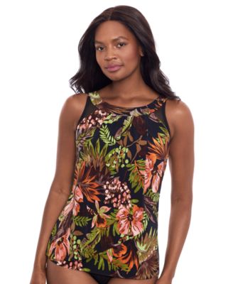 Miraclesuit - Women's Botanico Ursula Printed Crossover Tankini