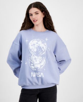 Grayson Threads, The Label - Juniors' NASA Crewneck Sweatshirt