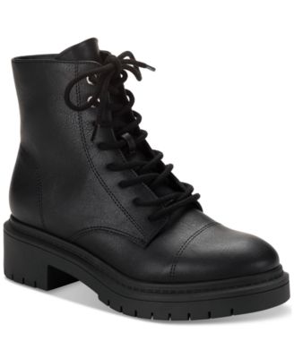 Style & Co - Women's Zaharaa Platform Lace-Up Boots