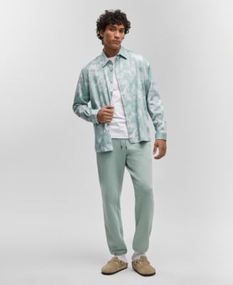 Mode of One - Men's Long-Sleeve Woven Button-Up Shirt