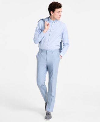Hugo Boss - Men's Modern-Fit Wool Blend Suit Pants