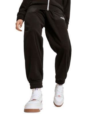 Puma - Women's Essentials Brushed Fleece Logo Joggers