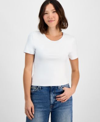 And Now This - Short-Sleeve Crewneck Top