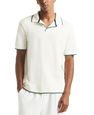 Nautica - Men's Classic Fit Printed Polo Shirt