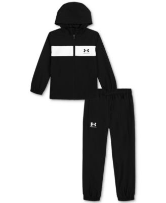 Under Armour - Toddler & Little Boys Windsuit Zip-Up Hoodie & Pants, 2 Piece Set