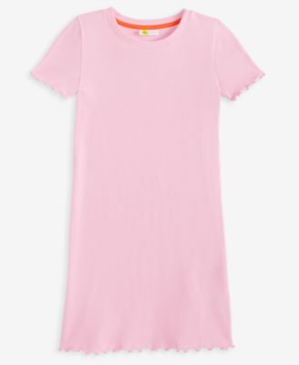 Epic Threads - Little & Big Girls Ribbed Lettuce-Hem Dress