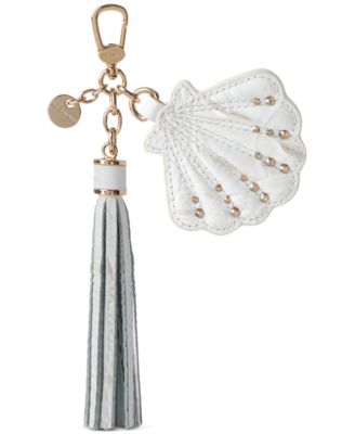 Brahmin - Seashell Crystal Sea Salt White Leather Tassel