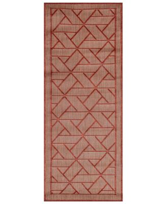 Liora Manne' - Carmel Pyramid 1'11"x4'11" Runner Area Rug