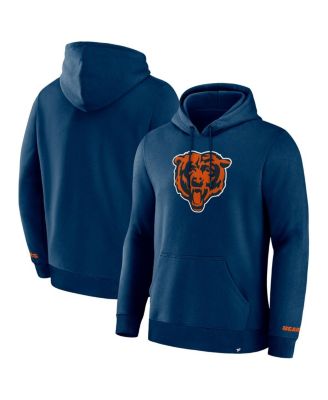 Fanatics - Men's Navy Chicago Bears Legacy Fleece Pullover Hoodie