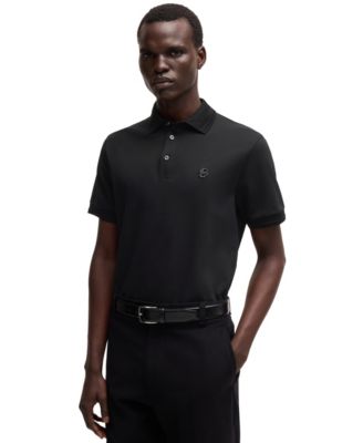 Hugo Boss - Men's Double B Monogram Regular-Fit Polo