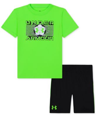 Under Armour - Toddler & Little Boys UA Tech Soccer T-Shirt & Shorts Set