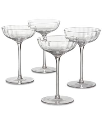 The Cellar - Optic Coupe Glasses, Set of 4