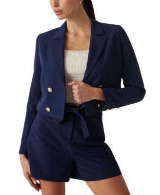 GUESS - Women's Andree Cropped Blazer
