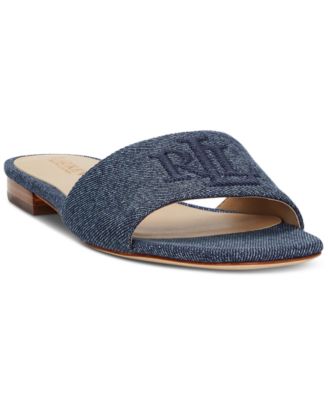 Lauren Ralph Lauren - Women's Everly Slide Flat Sandals