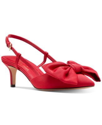 kate spade new york - Women's Rue Slingback Bow Pumps