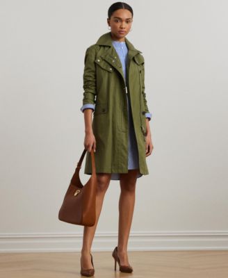Lauren Ralph Lauren - Women's Belted Cotton Twill Trench Coat