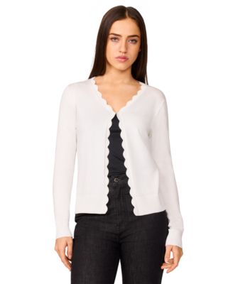 Melissa Paige - Petite Scallop Edge Cardigan