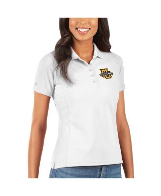 Antigua - Women's White Marquette Golden Eagles Legacy Pique Polo
