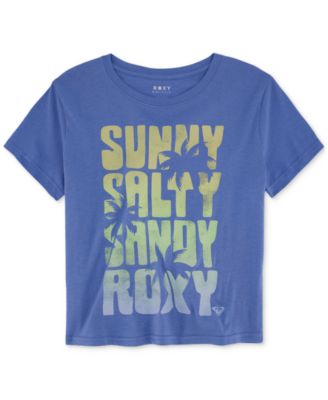 Roxy - Big Girls Sunny Salty Sandy Graphic Cotton T-Shirt
