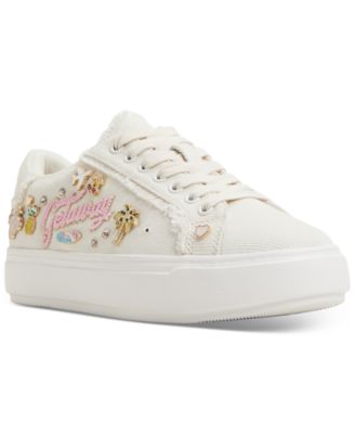 ALDO - Women's Beachvibes Embellished Lace-Up Sneakers