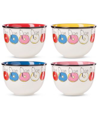 Lenox - Chef Snoopy Porcelain Dessert Bowls, Set of 4