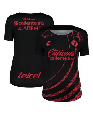 Charly - Women's Black/Red Club Tijuana 2024/25 Home Authentic Jersey