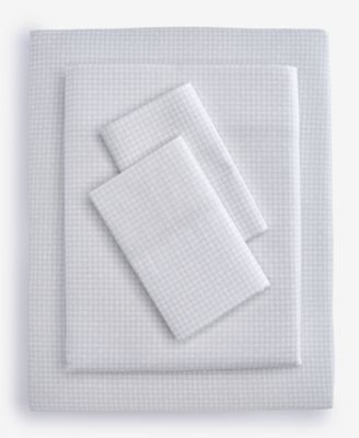 Charter Club - Latticework Printed 550-Thread Count 4-Pc. Sheet Set, Twin