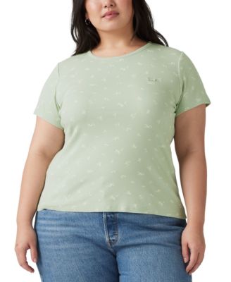 Levi's - Plus Size Hayes Cotton Blend Ditsy Floral T-Shirt