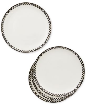 MacKenzie-Childs - Courtly Check Everyday Dinner Plates, Set of 4