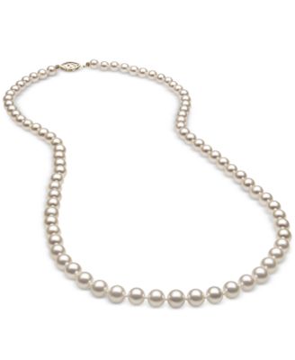 Belle de Mer - AA Cultured Freshwater Pearl (5mm) Strand in 14k Gold