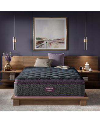 Beautyrest - World Class Level Three 16" Plush Pillow Top Mattress - Full
