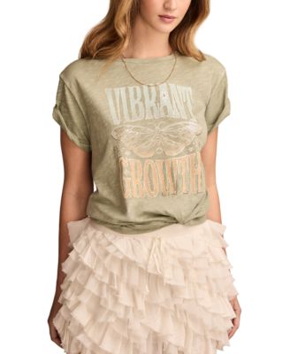 Lucky Brand - Women's Vibrant Growth Boyfriend Tee