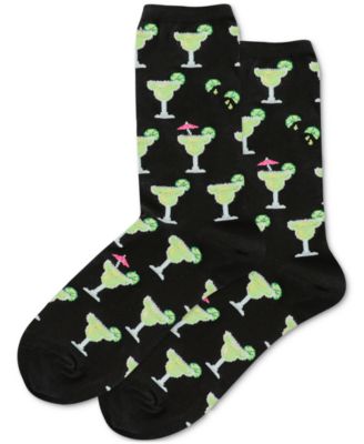 Hot Sox - Women's Margarita Printed Crew Socks