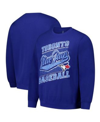 Stitches - Men's  Royal Toronto Blue Jays Pullover Sweatshirt
