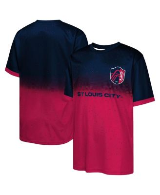 Outerstuff - Big Boys and Girls  Navy St. Louis City SC Stalwart Defender T-Shirt