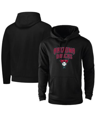Dunbrooke - Men's  Black Arizona Diamondbacks  Pullover Hoodie
