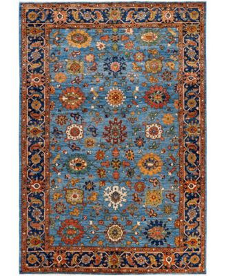 ADORN HAND WOVEN RUGS - Serapi M1945 6'2''x9' Area Rug