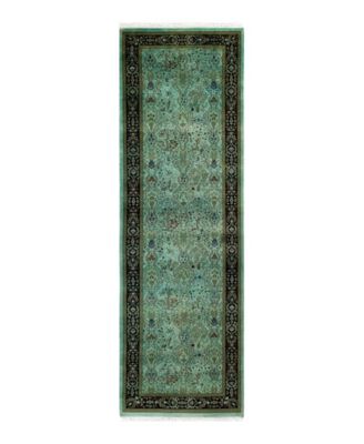ADORN HAND WOVEN RUGS - Fine Vibrance M1789 2'6''x8'1'' Runner Area Rug
