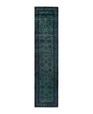 ADORN HAND WOVEN RUGS - Fine Vibrance M1604 2'7''x11' Runner Area Rug